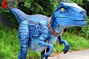 Costume de <span class=keywords><strong>dinosaure</strong></span> Raptor animatronique coloré taille adulte <span class=keywords><strong>Jurassic</strong></span> <span class=keywords><strong>World</strong></span> pour usine d'amusement - Vente chaude - Product Image 4