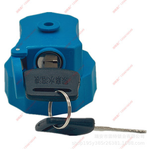 ฝาครอบยูเรียแบบลมขับเคลื่อน Jiefang สีน้ำเงิน สแตนเลส สำหรับอุปกรณ์เสริมรถบรรทุก - Product Image 5