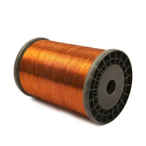 10A Copper verkleidet aluminium Enameled draht leiter 70% aluminium draht mit 30% kupfer beschichtet UEW/PEW ECCA 0.10-5.00mm SWG