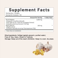 Gélules d'extrait d'ail OEM 7500mg - Capsules d'huile d'ail biologique pour les soins capillaires