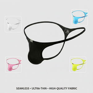 Hygieia – <span class=keywords><strong>String</strong></span> micro confortable pour <span class=keywords><strong>homme</strong></span>, taille basse, sexy, à fines bretelles élastiques, coupe T-back - Product Image 1