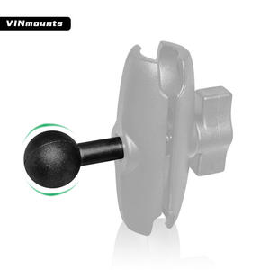 VINmounts 1 Inch Ball Head Extension, 1/4"-20 Screw Thread, 1.6" Long, Universal Mount <b>Adapter</b> for Photography & Electronics - Product Image 3