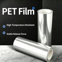 Film de protection transparent en PET pour emballage extérieur de produits, personnalisable, résistant à l'humidité et aux hautes températures