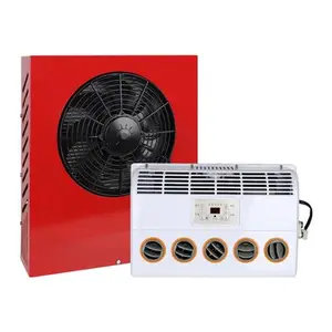 12V Mini Bus Elektrische Vintage Mini Klima Airconditioner Rv Compressor Voor Karavan Auto