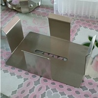 Soporte de tubos de ensayo personalizado de laboratorio, agitador de contenedores, abrazadera de matraz de acero inoxidable para placa de 96 pocillos