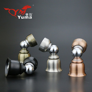 Yuma Stainless Steel Bell-Shaped <b>Door</b> Catcher Wall Mount Brushed Bronze Antique Bronze Black Bronze Minimalist Design - Product Image 2