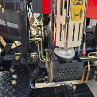 Trattore Multifunzionale 4X4 4WD da 40hp, 50hp, 60hp, 70hp, 90hp, 100hp con Caricatore Frontale per Fattoria e Giardino, con Parti Opzionali