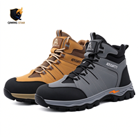 Bottes isolantes pour toutes les saisons, chaussures de sécurité électriques, chaussures isolantes pour hommes, chaussures de sécurité haute tige 6kV, chaussures de sécurité légères