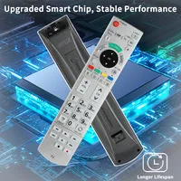 Control Remoto N2QAYB000858 para Televisores LED Panasonic, Compatible con los Modelos TH-L60DT60A, TH-L47WT60A, TH-L50DT60A, TH-L55DT60A