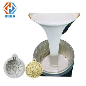 Goma de silicona líquida condensada, molde de pilar de hormigón 30A, dureza RTV, molde de piedra de pavimentación - Product Image 3