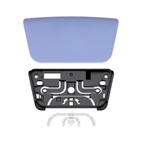 EXtremeRate Light Violet DIY Pièce personnalisée Pavé tactile de remplacement pour contrôleur ps5 BDM-010/020/030/040/050