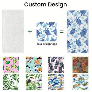 Serviettes de plage en microfibre sans sable, personnalisées, à séchage rapide, pour la vente en gros - Product Image 3