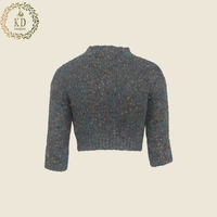 Fabricants de tricots KD OEM ODM personnalisés Nouvel arrivage de tricots à col rond et à manches longues Pull en laine pour femmes