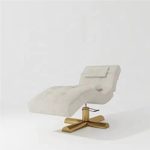 Cama de belleza exclusiva para salón de belleza, cama para pestañas, cama para tratamientos faciales, cama de masaje curva en forma de S. - Product Image 3