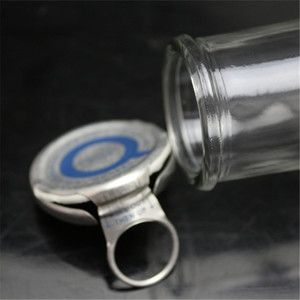 Customization 330ml 500ml 750ml High Quality Eco Friendly Screen Printed Transparent New Design Ring Pull Cap Mineral Water