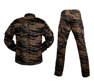Chaqueta de Camuflaje Serie 728 para Personal de Seguridad y Guardias de Gestión de Propiedades F1 F2 ACU BDU Pantalones Transpirables con Múltiples Bolsillos - Product Image 3