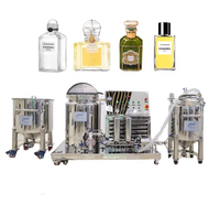 Équipement de production de cosmétiques et de parfums, ligne de production d'huiles avec machine de refroidissement et de mélange pour parfums