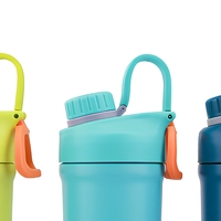 Vente transfrontalière chaude 600ml Double couche en acier inoxydable vide secouer tasse Fitness exercice protéines bouteilles de sport