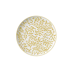 Vajilla Amarilla con Diseño de Hojas, Juego de Platos para Bodas, Platos de Porcelana, Vajilla Fina de Fábrica - Product Image 4