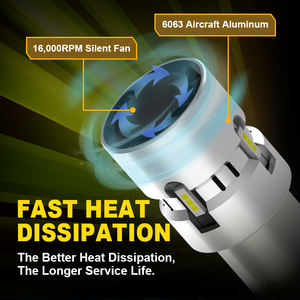 G-View T20 S25 1156 1157 Ampoules de feux de signalisation arrière à LED DC 10V à 18V 360 degrés 4PCS Feux de freinage arrière pour voiture SUV Offroad - Product Image 3