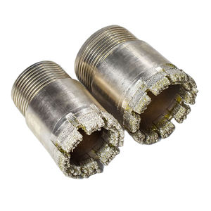 석재용 전기도금 다이아몬드 코어 드릴 비트, 유리 및 세라믹 고정밀 습식 드릴링 다이아몬드 코어 비트 OEM 크기 사용 가능 - Product Image 3