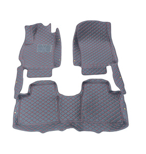 2024 popular <span class=keywords><strong>precio</strong></span> bajo gran oferta alfombra de coche alfombra de piso de lujo impermeable antideslizante 7D 5D EVA cuero PVC logotipo personalizado - Product Image 4