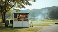 Disesuaikan 2025 penjualan terbaik wadah makanan Restoran Pantai Bar prefabrikasi wadah Bar kios kedai kopi Stan toko kopi