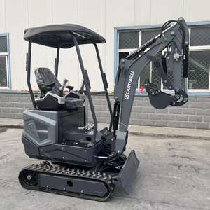 Mini-excavatrice Cartiwell, moteur Euro 5 CE EPA, excavatrice compacte, micro-excavatrice <span class=keywords><strong>portable</strong></span> pour travaux municipaux et jardins, <span class=keywords><strong>à</strong></span> vendre - Product Image 2