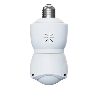 Caméra WiFi E9 à double objectif avec douille E27, vision nocturne couleur, application SuLink, surveillance de sécurité intérieure pour la maison - Product Image 2