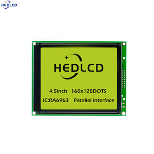 โมดูลการแสดงผล LCD แบบกราฟิก160x128ขนาด4.5นิ้ว160x * 128หน้า<span class=keywords><strong>จอ</strong></span>มีอินเทอร์เฟซแบบขนาน RA6963สำหรับตัวควบคุมในอุตสาหกรรม - Product Image 1