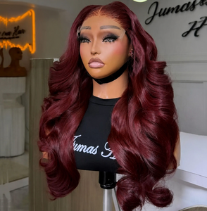 Perruque de cheveux humains ondulés HD Pure Donor 350g 300%DD Vietnam Ruili entièrement tissée à la main pour Lace Front Long Lace Vente en gros - Product Image 5