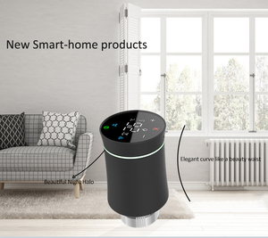 <span class=keywords><strong>BECA</strong></span> Tuya Life App Smart Remote Zigbee3.0 Válvula de radiador termostática programable hidrónica moderna TRV Hotel Uso 2 años - Product Image 6