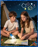 Mini lampe torche LED EverBrite en ABS légère, couleurs assorties, avec cordon pour le camping, la randonnée et les situations d'urgence