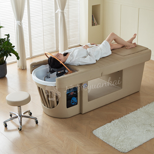Lettino Elettrico di Lusso per Idroterapia con Funzionalità Regolabile Design Moderno <span class=keywords><strong>Spa</strong></span> per Testa <span class=keywords><strong>e</strong></span> Pediluvio per Uso Alberghiero Tavoli <span class=keywords><strong>e</strong></span> Lettini da Massaggio - Product Image 3