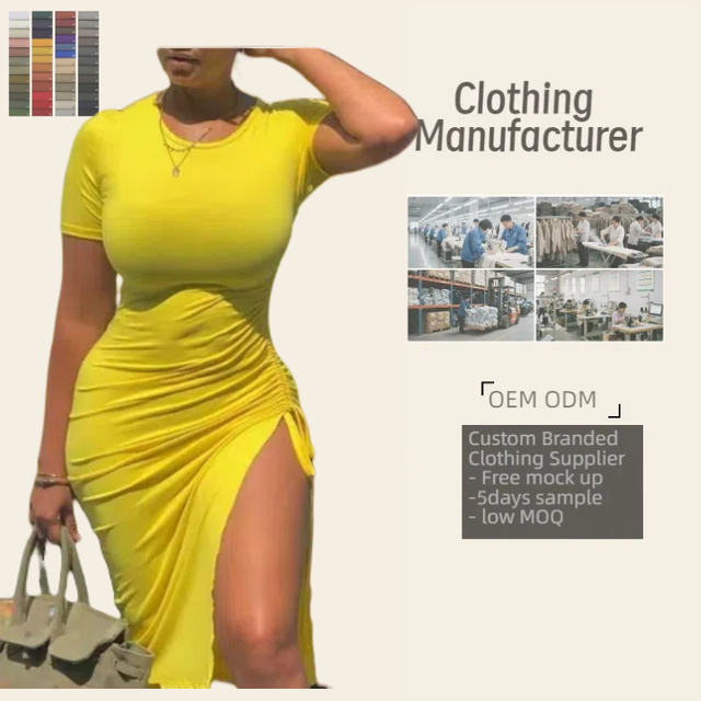 Womens Clothings Dress Fashion Clothing Manufacturers Women's Clothing Shorts Sexy Bodycon Dress