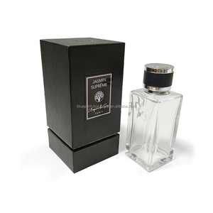 Premium Custom Print Logo Black Luxury Cosmetic Paper Packaging Perfume Craft Lid And Base Rectangle Box Personalized Gift Box