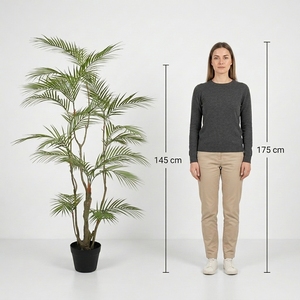 OH ARTS <span class=keywords><strong>Palma</strong></span> Areca Artificiale Real Touch da 1,5 m, Resistente ai Raggi UV, in Seta di Lusso, per Decorazioni Tropicali di Hotel, Vendita all'Ingrosso - Product Image 3