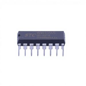 Circuit intégré neuf et original, puce IC STC15W401AS-35I-DIP16 - Product Image 1