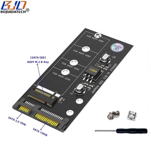 SATA 3.0 22핀 인터페이스를 NGFF M.2 B-Key 2230 2242 2260 2280 M2 SATA SSD 변환 어댑터 카드로 변환 - Product Image 1