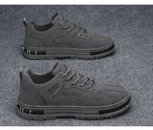 Zapatos Deportivos para Hombre de Talla Grande, Primavera, Verano, Otoño, Antideslizantes, con Plantilla de PVC, Estilo para Caminar y Trabajar - Product Image 2