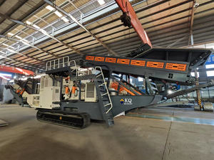 200-350 т/ч горно-шахтная дробильная установка для дробления твердого камня, дробилка для руды, гусеничный тип, мобильная ударная и конусная дробилка - Product Image 6