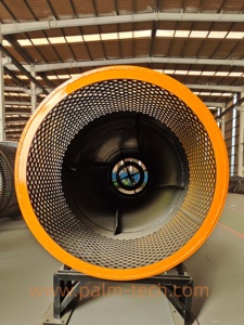 Tambour de polissage automatique haute productivité pour noyaux de palme en acier au carbone, avec revêtement résistant à l'usure et longue durée de vie - Product Image 3