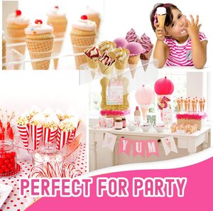 Hộp Đựng Kem Hình Nón Bằng <span class=keywords><strong>Acrylic</strong></span> Trong Suốt Có 6 Lỗ Để Trưng Bày Cho Bữa Tiệc Sinh Nhật Giáng Sinh. - Product Image 4