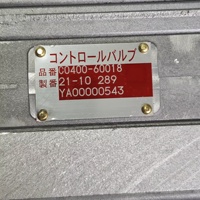 Vanne de Commutation pour Excavatrice 4718274 YA00000543 pour Pièces Détachées Hydrauliques Hitachi ZAXIS200 ZAXIS240 ZAXIS360