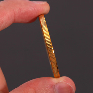 May mắn Poker đồng xu may mắn huy chương kim loại huy hiệu thu hút khách du lịch đấm chết cắt in hình dạng 3D mạ - Product Image 5