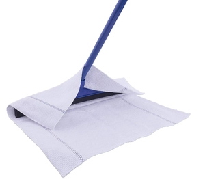 Serviette de nettoyage en microfibre blanche de grande taille Esun avec manche en aluminium, chiffons multi-usages sans rayures pour le nettoyage - Product Image 1
