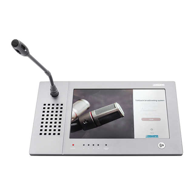 200 Zones IP Paging Network Microphone for Intercom/broadcast