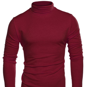 Camiseta Térmica de Manga Longa Slim Fit em Lã Merino Premium com Logo Personalizado para Homens, Camada Base de Inverno - Product Image 3
