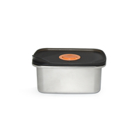 Boîte à pain simple Conteneur de stockage de cuisine Boîte à pain Bpa Conteneur de stockage des aliments Boîte à lunch Boîte de rangement en acier inoxydable