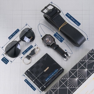 Set de Regalo Empresarial Personalizado al por Mayor: Cartera, Cinturón, Reloj de Cuarzo y Gafas de Sol para Hombre, Regalo para Hombres y para el Día del Hombre, para Regalar a tu Novio - Product Image 2